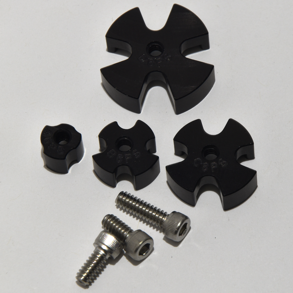 Draw Stops Fits Bear and PSE Cams with 1 lower Stop Size ABCD6PS PRO Cable Stops