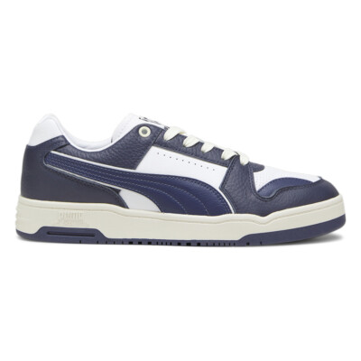 PUMA Slipstream Lo Vintage Lace Up Mens Blue Sneakers Casual
