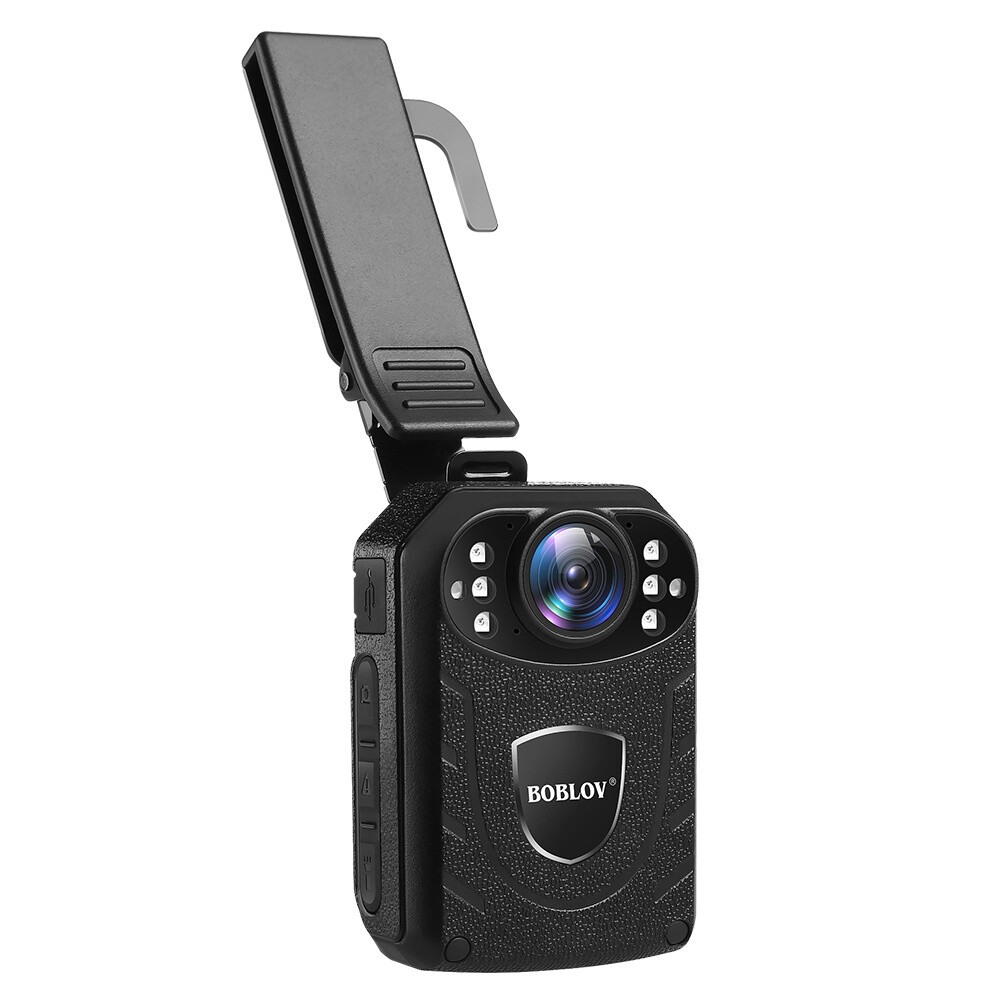BOBLOV 1296P Body Cameras External Storage With Audio Fit Police
