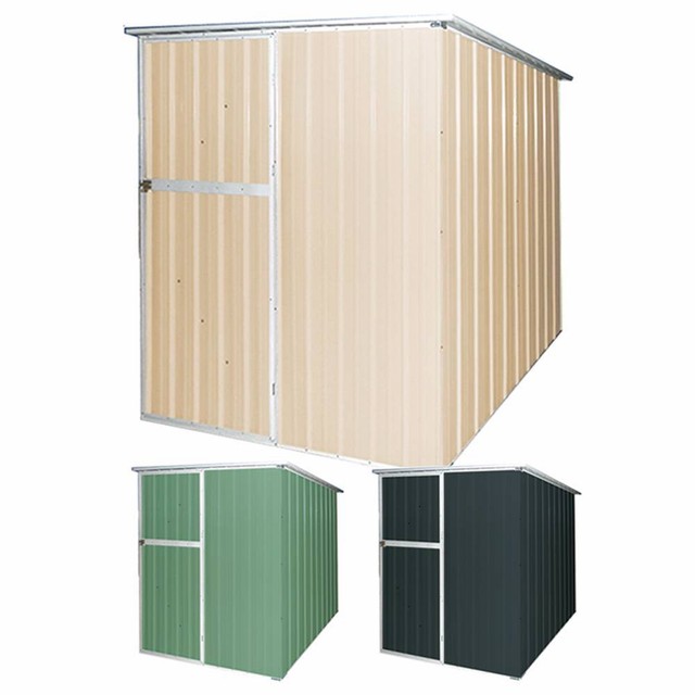 Garden Shed 1.76m Wide x 1.76m Deep x 1.9m High Steel 