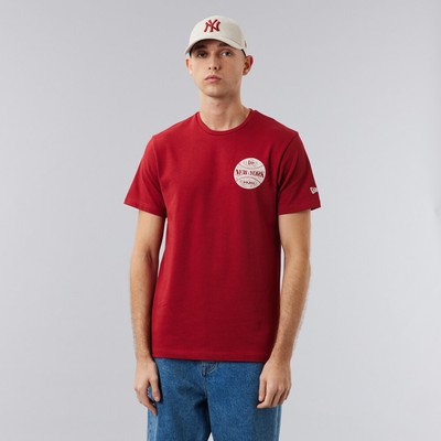 

Футболка New Era Ball Print SS Lifestyle Мужская красная, Красный, New Era Ball Print SS Lifestyle T-Shirt