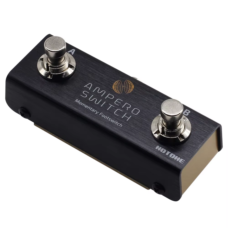 Ampero Switch 2-Way Momentary Dual Footswitch Foot Controller 1/4-Inch Pedal Swi