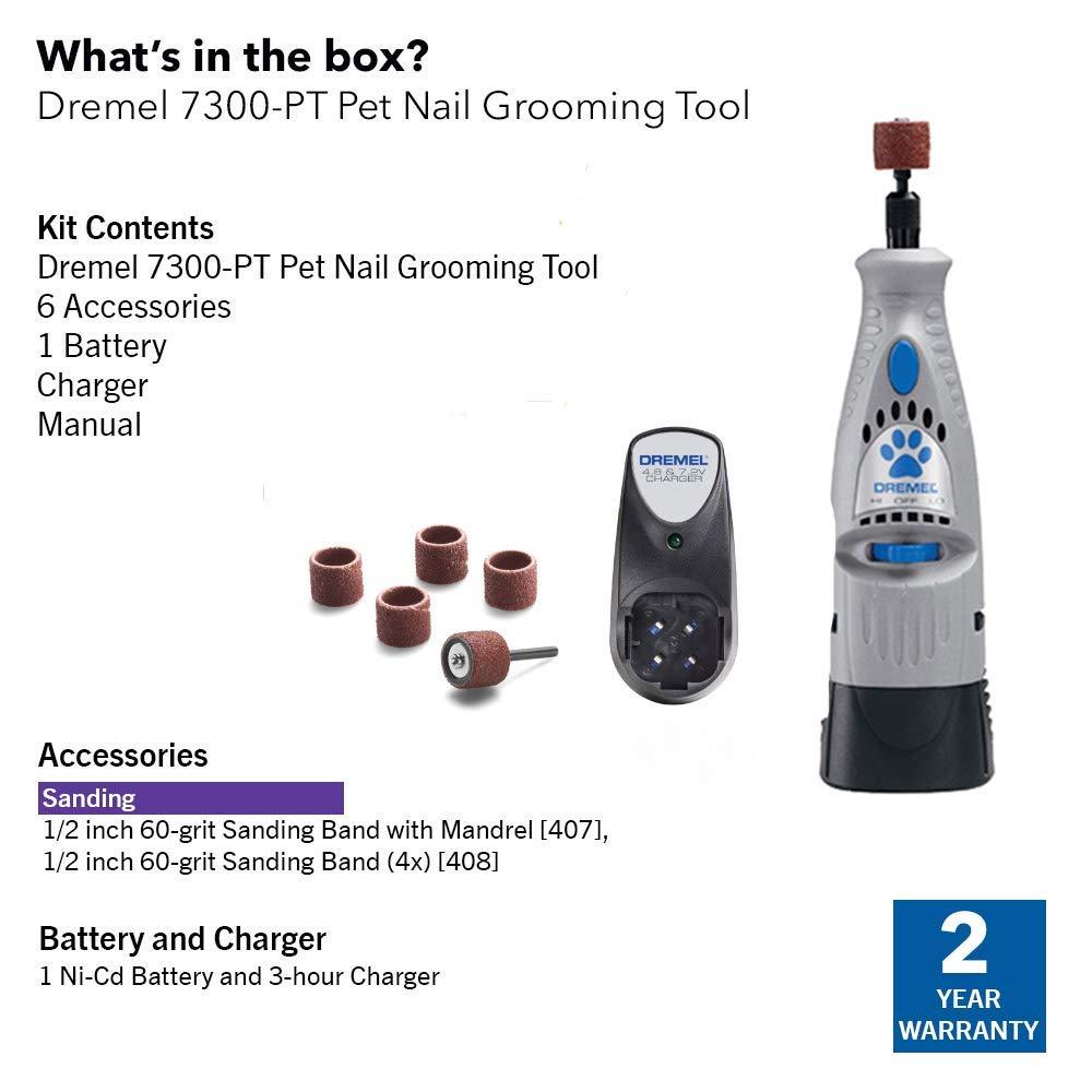 Dog Nail Grooming Rotary Tool Device Large and Small Pets Doggy Claw Clipping