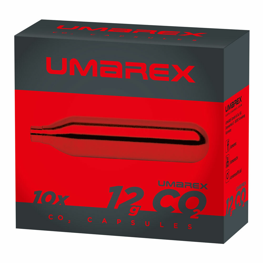 BOMBOLETTE CO2 UMAREX 12g PER PISTOLA A GAS HDR50 PIOMBINI ARIA COMPRESSA AIRGUN