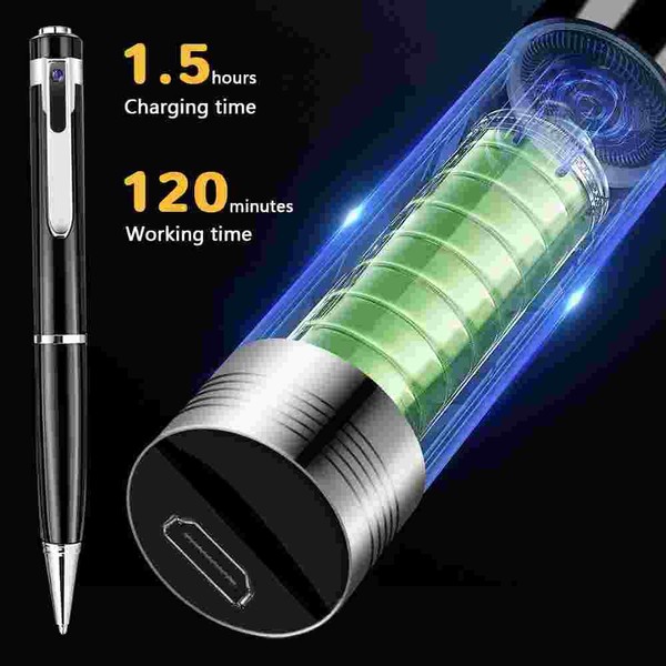 Hidden Cam Pocket Pen Camera 1080P HD Mini Video Recorder DVR Security USB Cam - Image 9