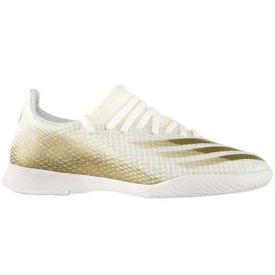 

adidas X Ghosted.3 Indoor Soccer Youth Boys Gold, белые кроссовки Спортивная обувь, Gold;white, adidas X Ghosted.3 Indoor Soccer Youth