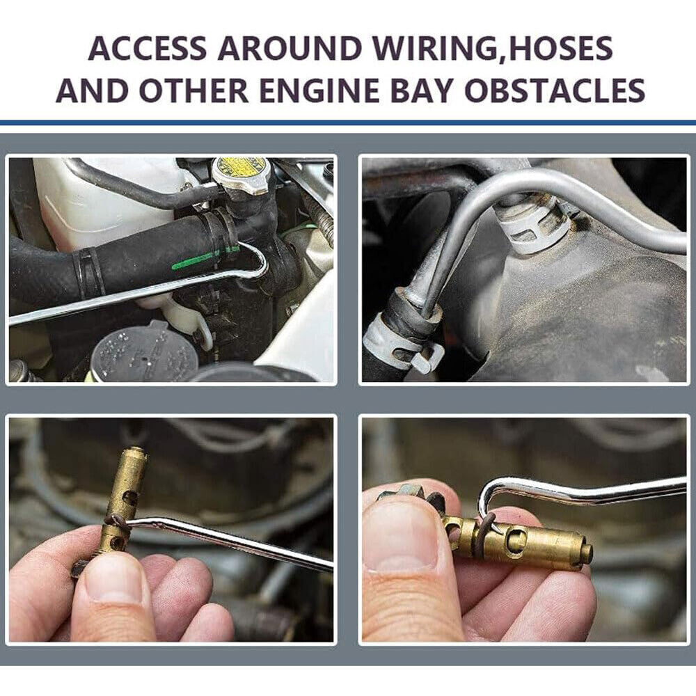 10pcs Hook Pick Set O Ring Seal Remover Tool Mechanics Garage Tool Hose Puller