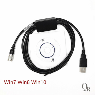 USB Download Data Cable Compatible With Total Stations WIN8 WIN10 system