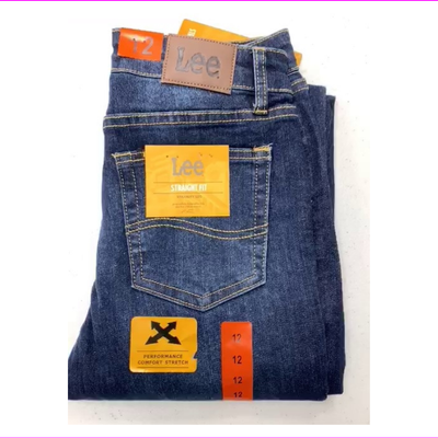 Lee Boys X Treme Comfort Straight Fit Straight Leg Athletic Jeans