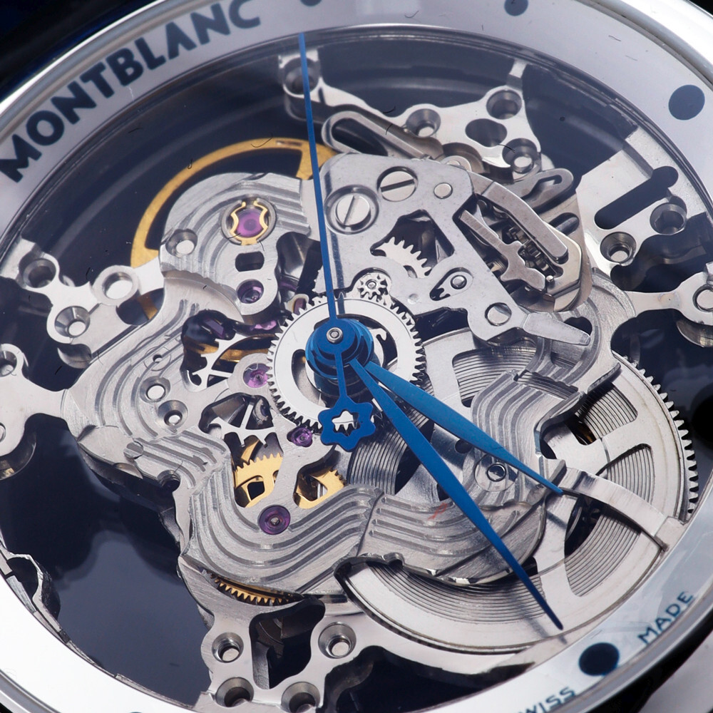 Montblanc Skeleton Star Watch Limited Edition 333 Platinum