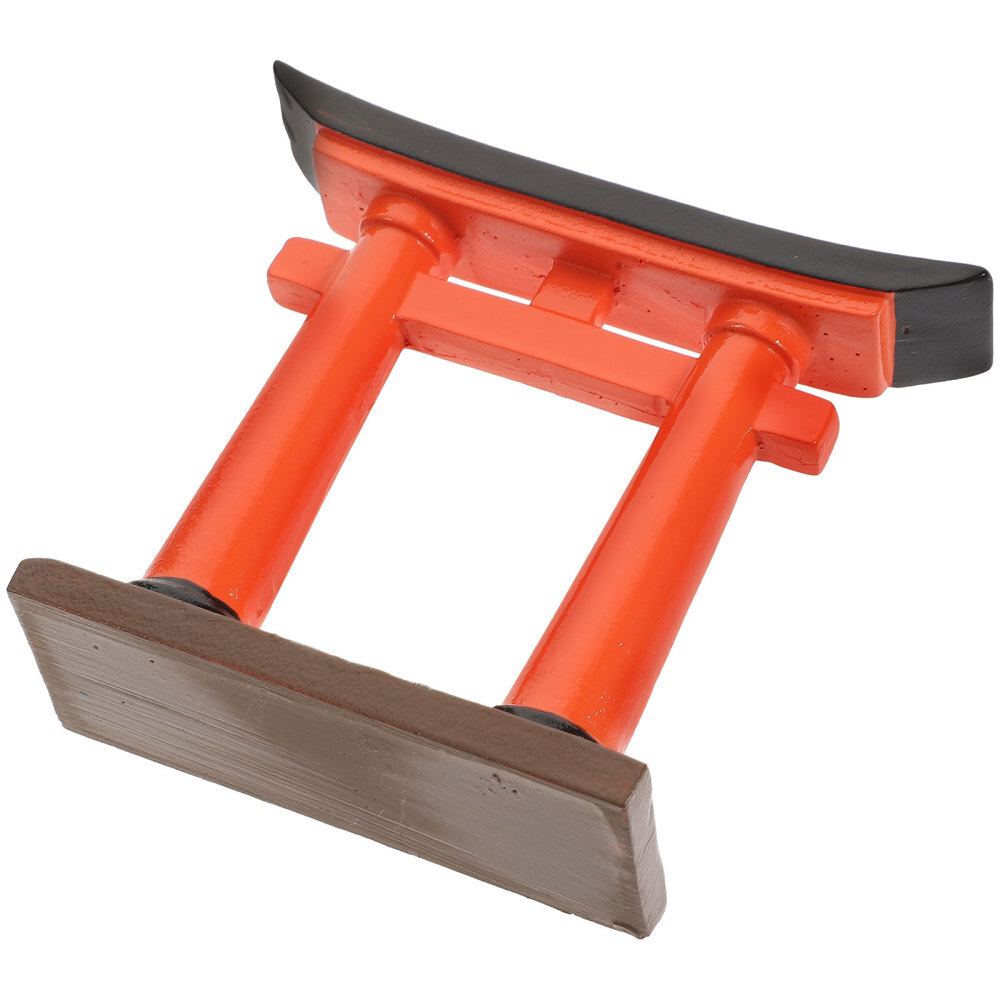 Miniature Torii Fish Tank Ornament Bonsai Torii Decoration Japanese Style Model