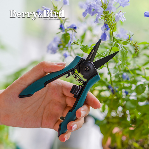 Berry&Bird 2Pcs Garden Pruning Shears Gardening Scissors Hand Pruners Tools