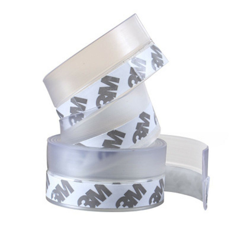 5m Door Sealing Strip Tape Bottom Self Adhesive Weather Stripping Soundproof