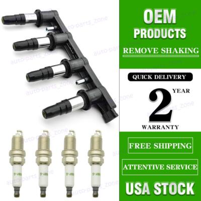 Ignition Coil Pack w/Spark Plug for 11-15 Chevrolet Cruze Sonic Aveo5 1.8L UF620