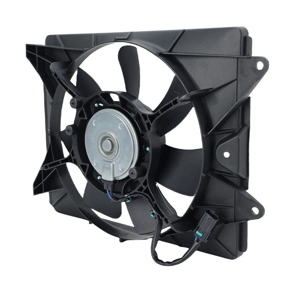 AC Condenser and Radiator Cooling Fan Assembly For 2016 2017 2018 Honda HR-V