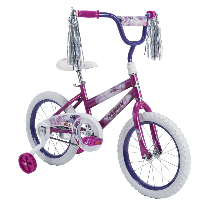 Estrella De Mar Ninas Bicicleta 16" Con Ruedas Entrenamiento Acera Moda Acero