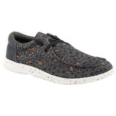 

Roper Hang Loose Leopard Lace Up Womens Size 7.5 M Sneakers Повседневная обувь 09-021, Черный, Roper Hang Loose Leopard Lace Up
