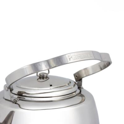 Petromax Stainless Steel Teakettle for Campfire or Kitchen