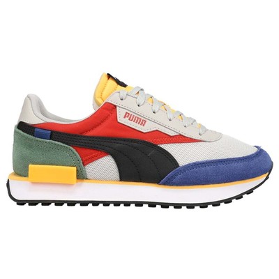 

Белые кроссовки для мальчиков Puma Future Rider Splash Ac на шнуровке, повседневная обувь 3818, Белый, Puma Future Rider Splash Ac Lace Up Youth