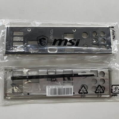 1Pcs For MSI MAG B660M MORTAR WIFI DDR5 DDR4 I/O ShieldBackPlate Blende Bracket