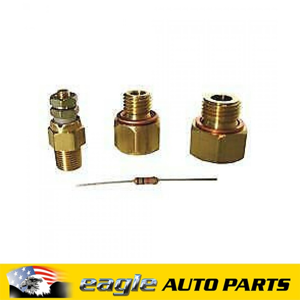 AutoMeter Gauge Pressure and Temp Adapters, Temp Sender Kit GM LS