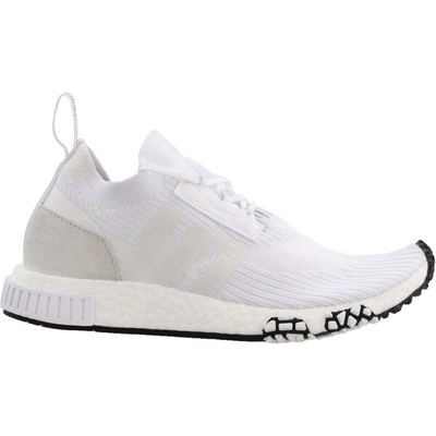 

Adidas Nmd Racer Primeknit Мужские белые кроссовки на шнуровке Повседневная обувь B37639, Белый, adidas Nmd Racer Primeknit Lace Up