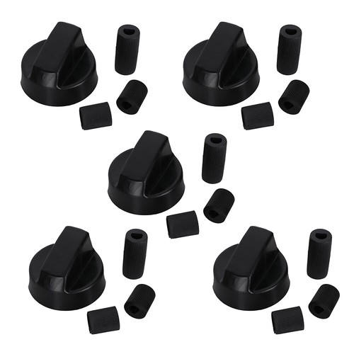 5 Sets Universal Electrical Gas Stove / Oven Knobs With 3 D Shaft
