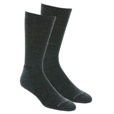 

Мужские носки в рубчик Smartwool на каждый день, 2 пары носков, Charcoal