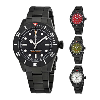Brooklyn Watch Co. Мужские часы Black Eyed Pea - Выберите цвет