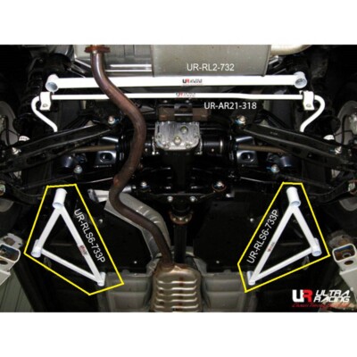 Ultra Racing Rear Lower Bar for SUBARU FORESTER SH5 2.0T SH9 2.5 2.5T RLS6-733P
