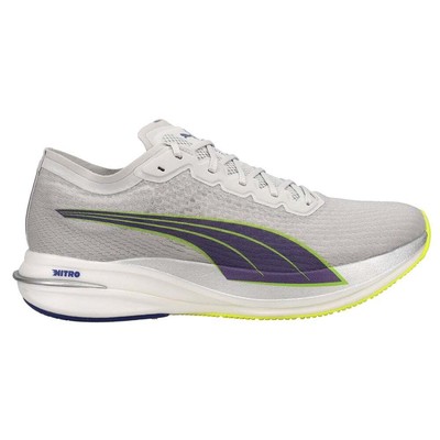 

Мужские серые кроссовки Puma Deviate Nitro Running Повседневная обувь 194449-03, Grey, Puma Deviate Nitro Running