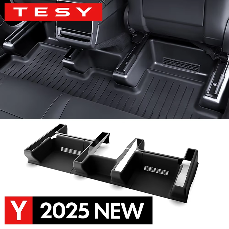 For Tesla New Model Y Juniper 2025 Launch TPE Underseat Protector Center Console
