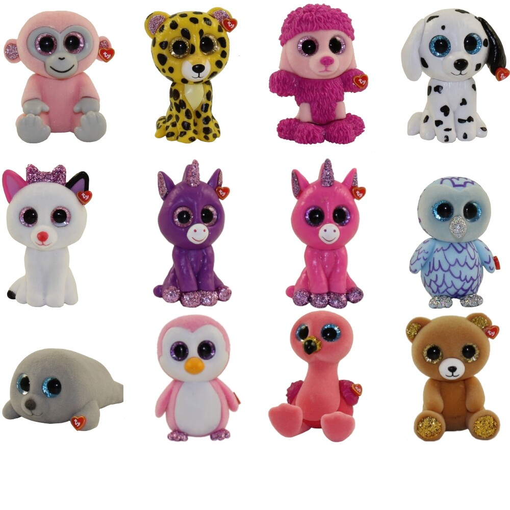 【希少】BOCS TEGANAU テディベア JESSE NO.3 TY Beanie Boos Mini Boo SAFFIRE Blue Dragon Chaser Series 3