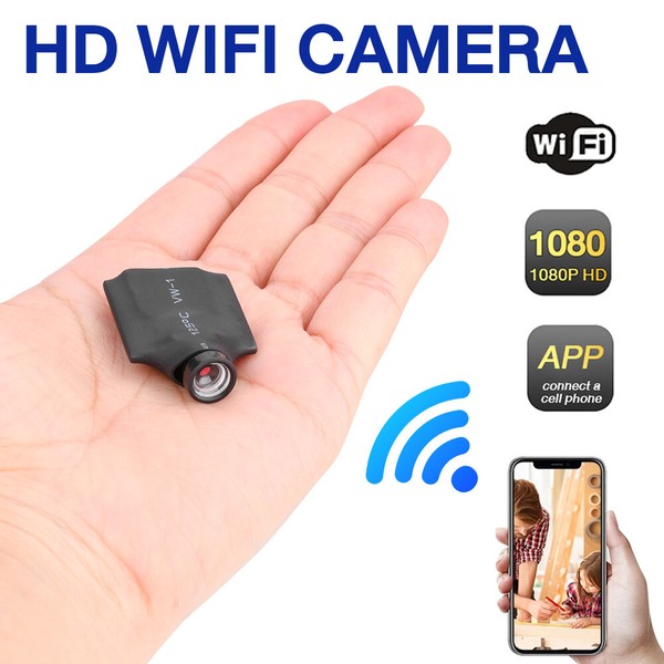 US 1080P Wireless WiFi Mini Camera Home Security Nanny Cam DIY Motion Detection - Image 5
