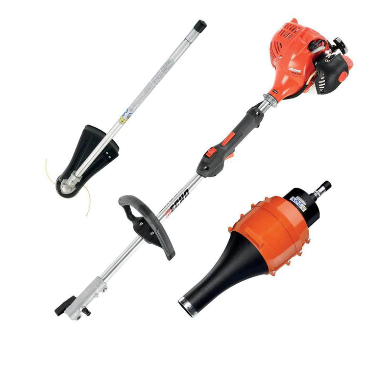 ECHO Straight Shaft Trimmer 21.2 cc Gas 2 Stroke Cycle Leaf  Blower Combo Kit