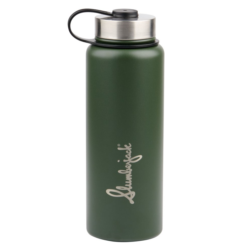 32 Fluid Ounces Stainless Steel Water Bottle - Green