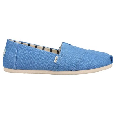 

Женские синие туфли на плоской подошве TOMS Alpargata 10016233T, Синий, TOMS Alpargata Slip On