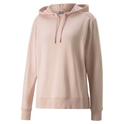 

Puma Her Pullover Hoodie Женская розовая повседневная верхняя одежда 84983147, Розовый