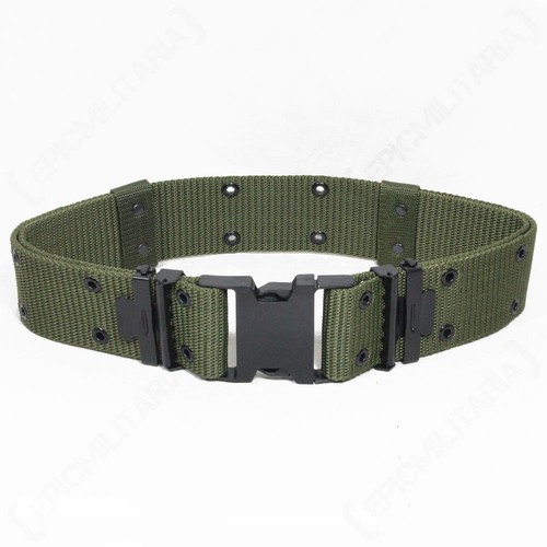 Army Dress Blues Uniform Belt Military Black w/Gold Tip 45