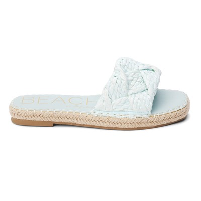 BEACH by Matisse Ivy Espadrille Slide  Womens Blue Casual Sandals IVY-460