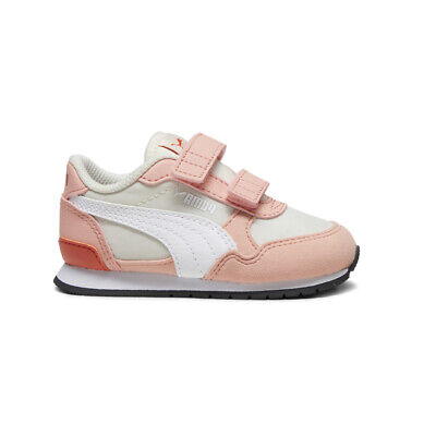 Белые кроссовки без шнуровки Puma St Runner V3 Nl для маленьких девочек, повседневная обувь 38490311