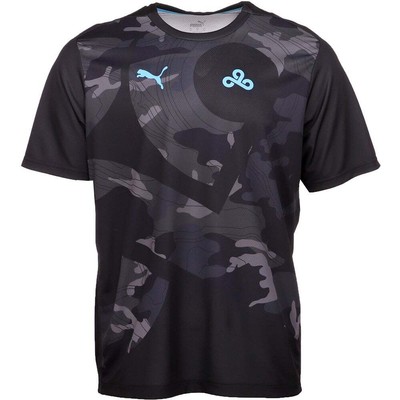 

Puma Cloud9 X 2022 Worlds Crew Neck Мужская футболка с короткими рукавами Размер  60604601, Черный, Puma Cloud9 X 2022 Worlds Crew Neck Short Sleeve Jersey