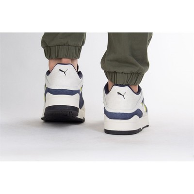 Pre-owned Puma Shoes Universal Men  Slipstream Always On 39005902 Blue-white In Multicolor