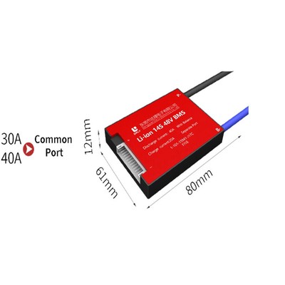 DALY 14S 48V Li-ION BMS 15A 20A 30A 50A 60A Battery Common Port with Balance HAU