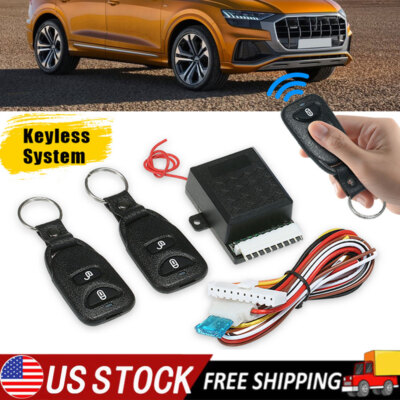 12V Car Remote Control Central Kits Door Locking Keyless Entry Switch Universal