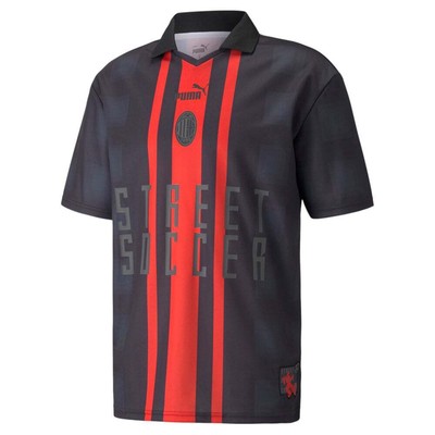 

Размер  758805-02 Джерси уличного футбола Puma Acm Collared Mens, Black;red, Puma Acm Collared Street Soccer Jersey