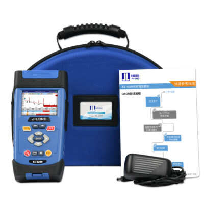 Self Calibration JILONG KL-6200 SM OTDR 1310/1550nm Bult-in OPM/ SM OLS/VFL/RJ45
