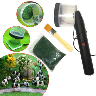 Handheld Static Grass Flock Applicator Strong Power Advanced Flocking Scenery