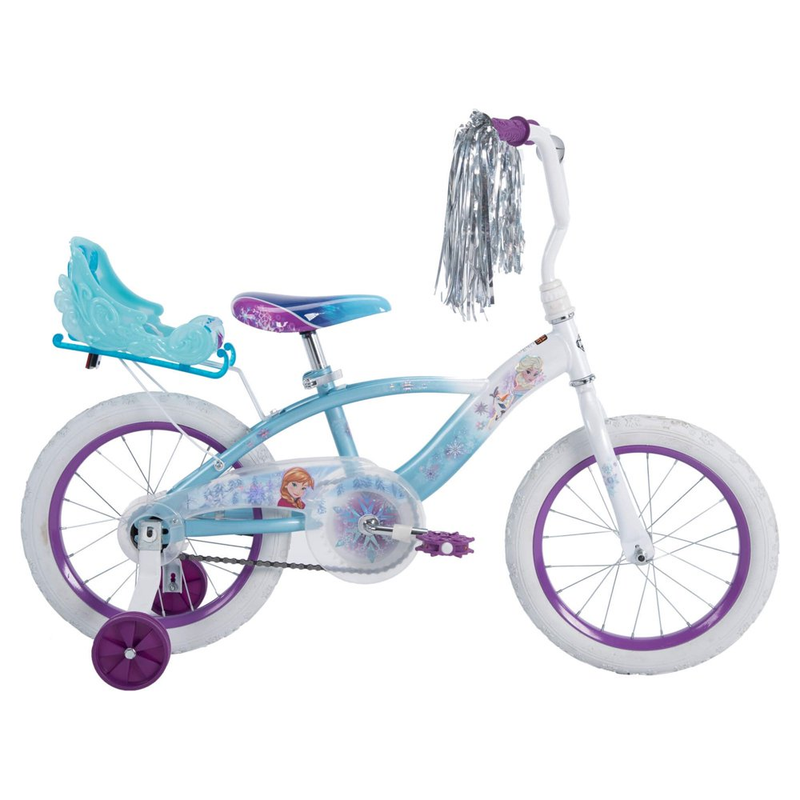 Disney Frozen 16-Inch Girls' Bike, Ages 4+ Years, by Huffy