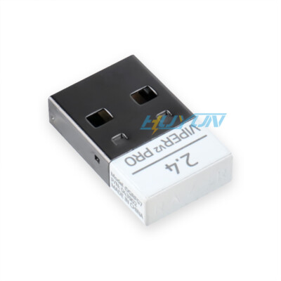 White USB Dongle Receiver Adapter for Razer Viper V2 Pro Wireless Gaming Mouse